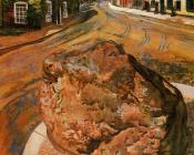 斯坦利 斯宾塞 : The Tarry Stone - Cookham